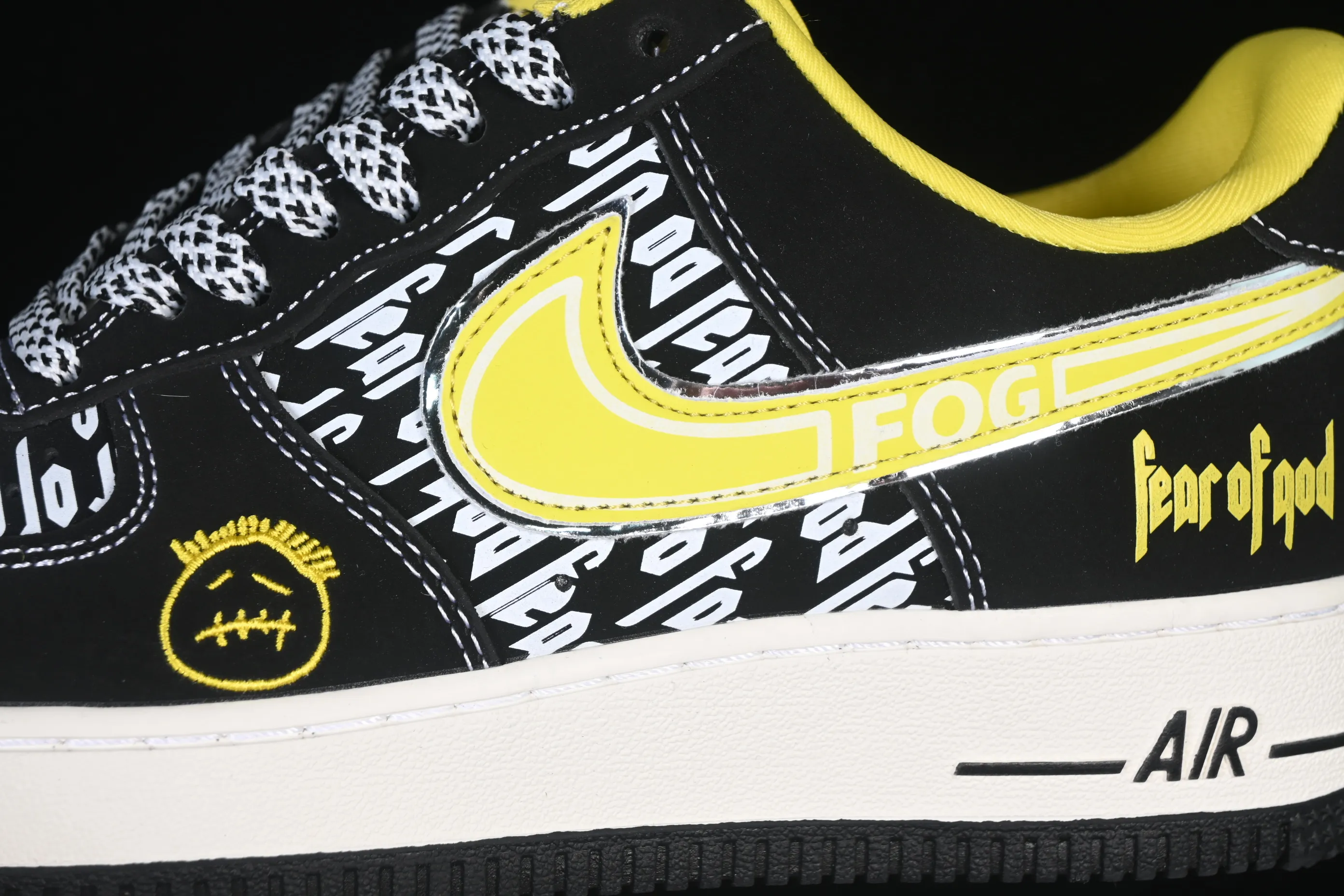All categories Nk Air Force 1 Air Force series Nk Air Force 1 Low Air Force low-top Nike Air Force 1'07 Low joint yellow hook grimace Air Force low-top casual sneakers SY1388-012
